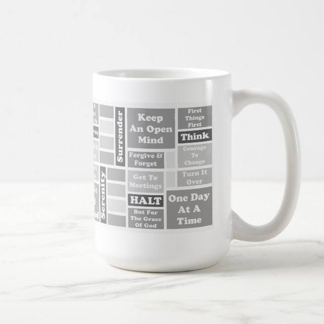 12-Step Slogan Mug (Right)