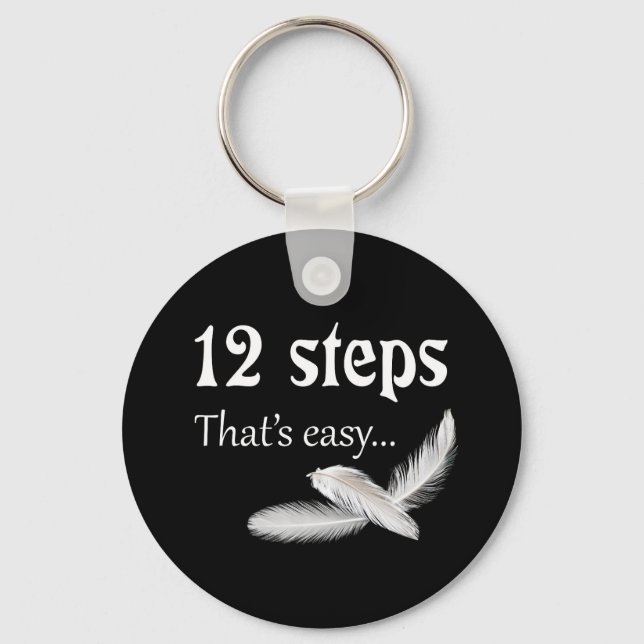 12 steps keychain (Front)