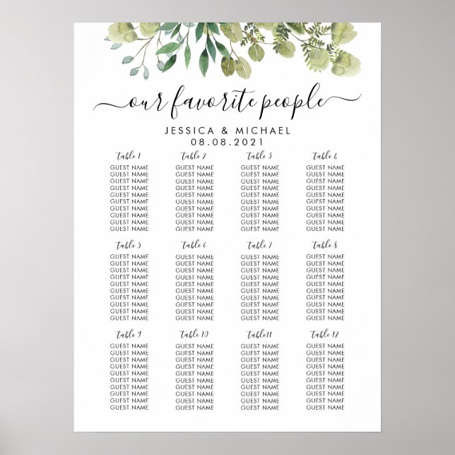 12 Tableau Grandes places Mariages (Devant)