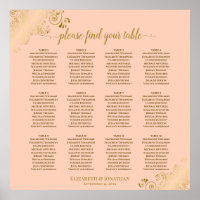 12 Tableau Poche de corail et Mariage d'or Tableau