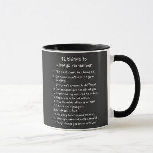 12 Things To Always Remember Mug