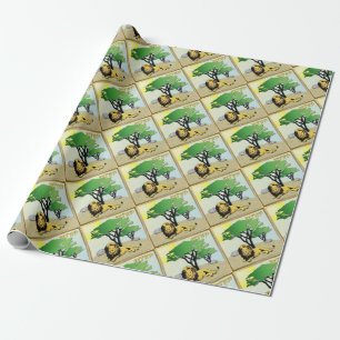 12 Tribes Of Israel Judah Art Wrapping Paper