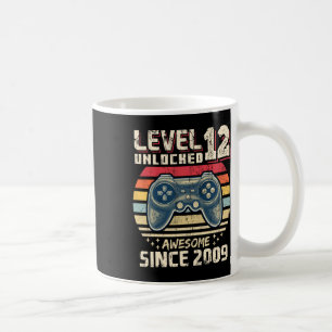 12 Unlocked Awesome 2009 Video Game 12th Birthday Coffee Mug