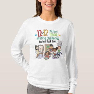 12 x 12 Against Book Bans Long Sleeve Women's T-Shirt