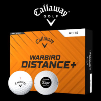 12 x Balles de golf Callaway Warbird avec logo per