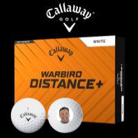 12 x Callaway Warbird Balles de Golf Photo Personn