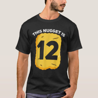 12 Year Old Chicken Nugget Birthday Party T Shirt