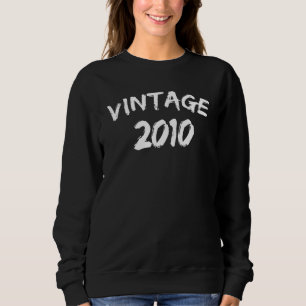 12 Year Old Vintage 2010 12nd Birthday Sweatshirt