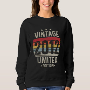 12 Year Old Vintage 2012 Limited Edition 12th Birt Sweatshirt