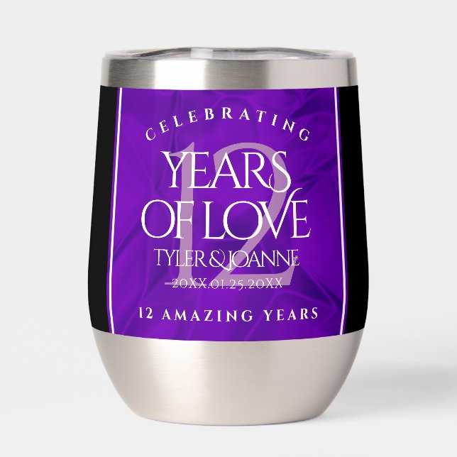 12ème anniversaire de la Mariage de soie (Arrière)