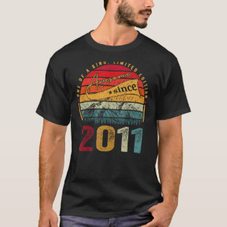 12th Birthday Awesome Since 2011 12 Years Old T-Shirt