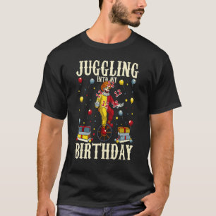 12th Birthday Clown Circus Juggling Into 12th Birt T-Shirt