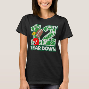 12th birthday football theme party  12 year old pa T-Shirt