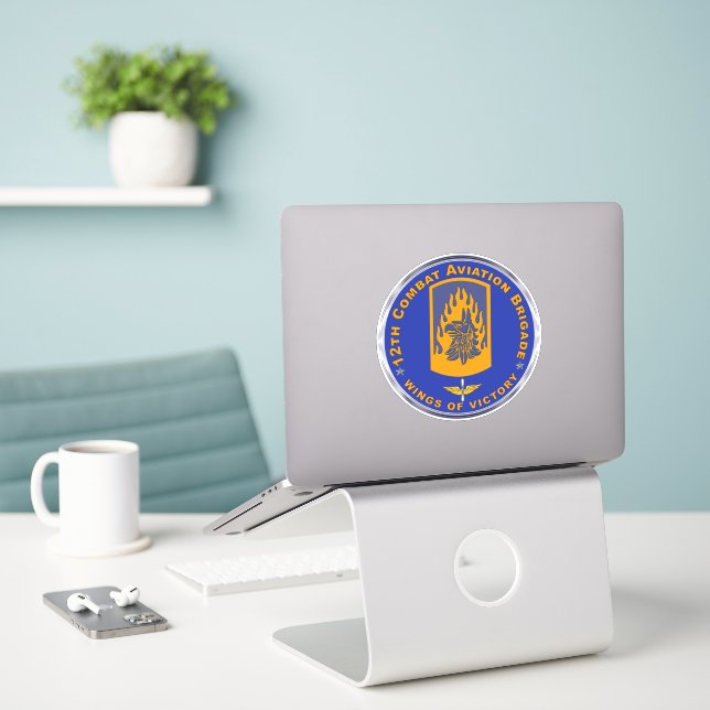 12th Combat Aviation Brigade  (Laptop On Desk)