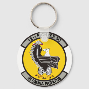 12th Fighter Squadron Keychain