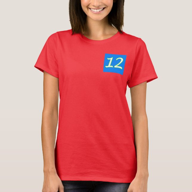 12th Man Warm Fleece Jacket T-Shirt (Front)