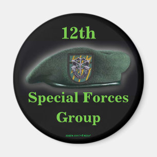 12th special forces flash vet veteran iraq magnet