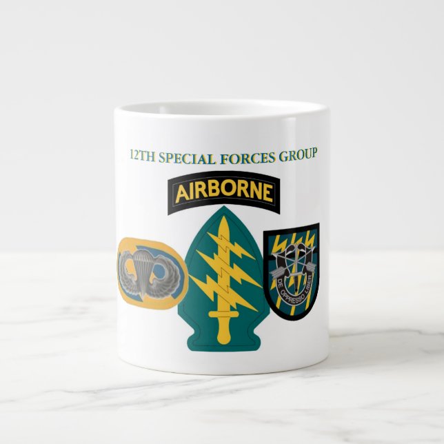 12TH SPECIAL FORCES GROUP JUMBO MUG (Front)