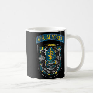 12th Special Forces Group Veteran Logo Vintage Pat Coffee Mug