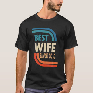 12Th Wedding Anniversary For Her - Best Wife Since T-Shirt