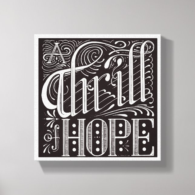 12x12 Canvas "Thrill of Hope" (Front)
