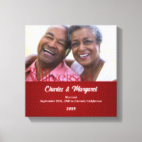 12x12 Ruby 60th Anniversary Photo