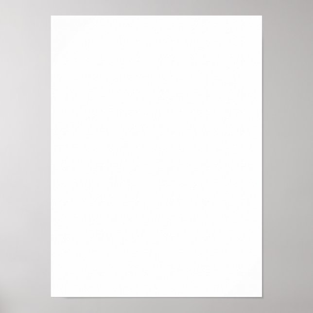 12x16" Poster DIY template add your IMAGEs TEXT (Front)