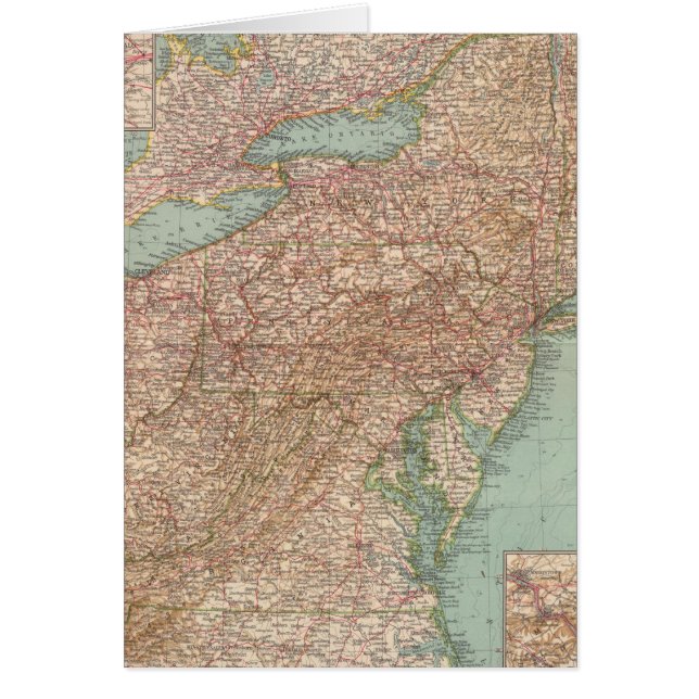 13031 Ohio, Penn, NY, Vt, NH, WVa, Va, NC (Front)