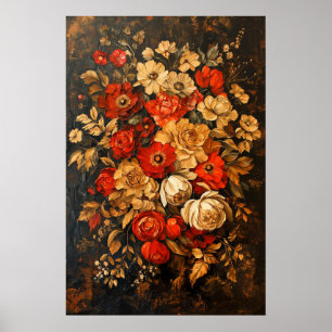 1315 Floral Poster