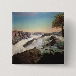 131-0059242 The Paulo Alfonso Falls, 1850 2 Inch Square Button