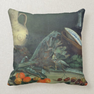 131-0059642 Still Life with Fruit and Vegetables Throw Pillow