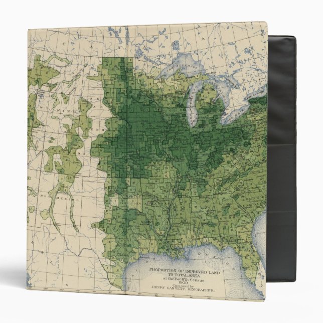 132 Improved land 1900 Binder (Front/Inside)