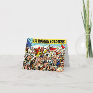 "132 Roman Soldiers” Greeting Cards