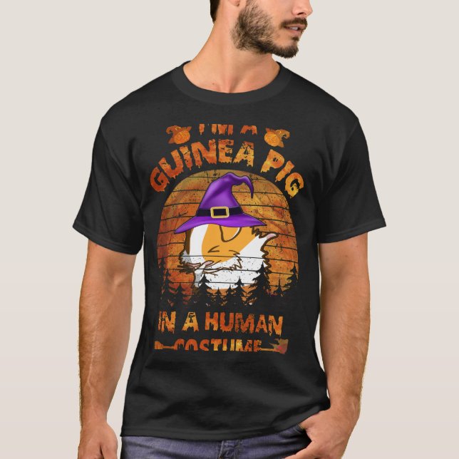 133 Guinea Pig Costumes For Humans T-Shirt (Front)