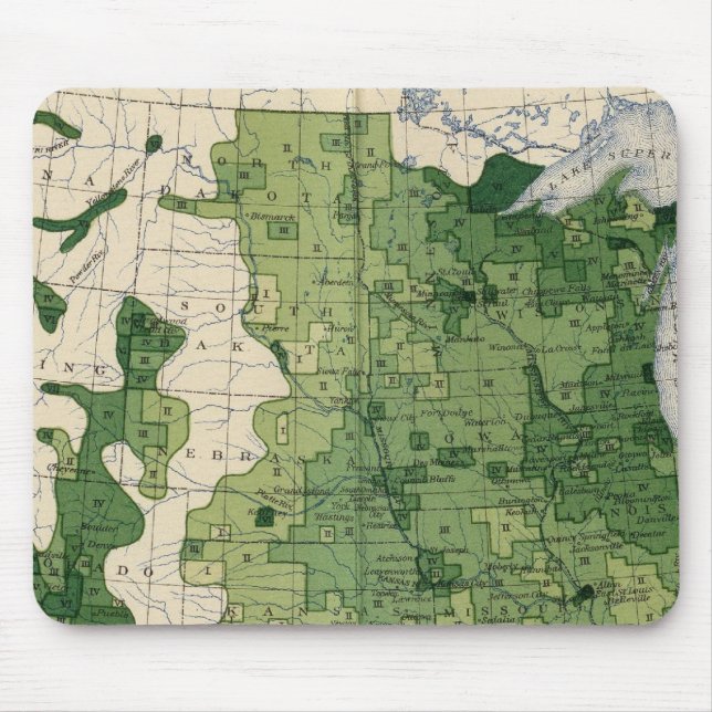 134 Value farm products 1900 Mouse Pad (Front)