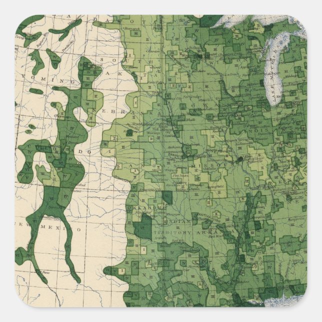 134 Value farm products 1900 Square Sticker (Front)