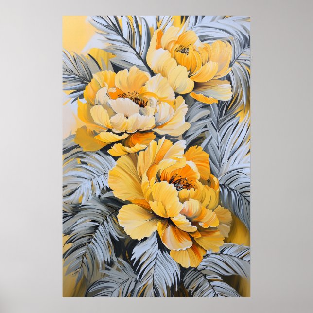 1371 Floral Poster (Front)