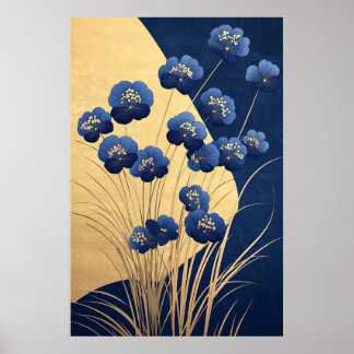 1373 Floral Poster