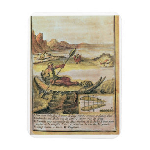 137-627922 Illustration from a history of Chile sh Magnet