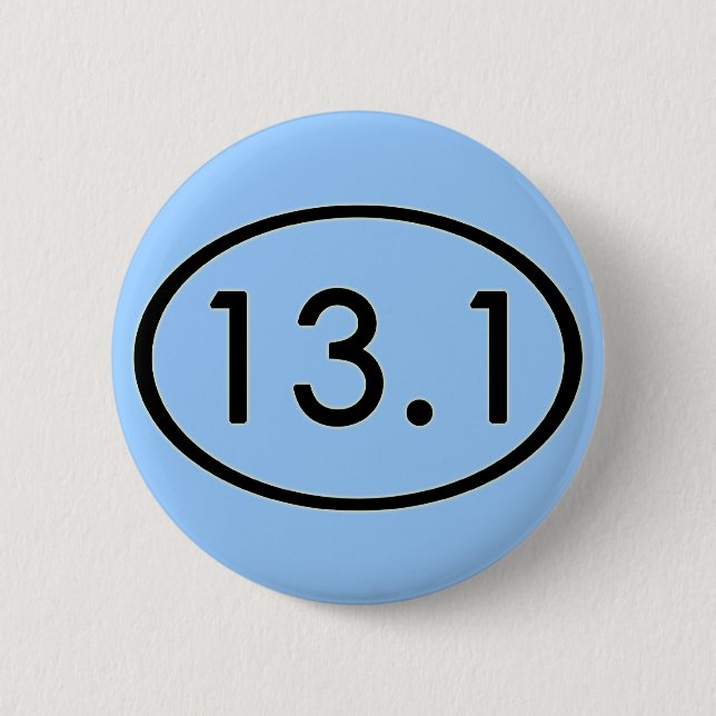 13.1 Miles Button (Front)