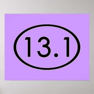 13.1 Miles Poster