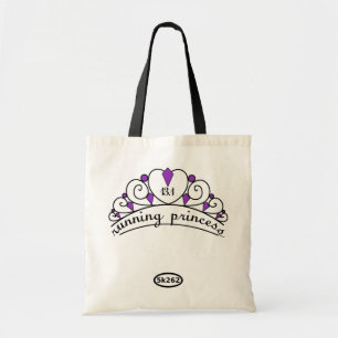 13.1 Running Princess (purple) Tote Bag