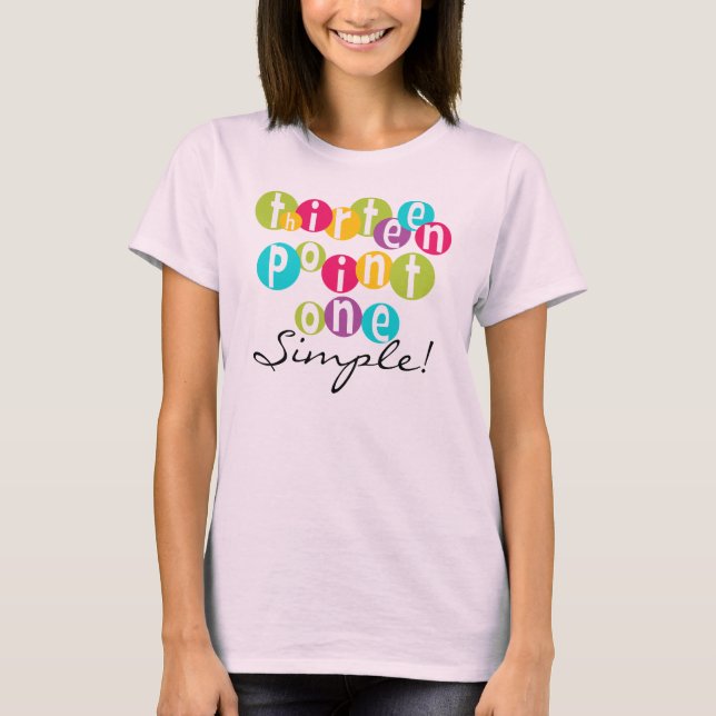 13.1 Simple T-shirts (Front)