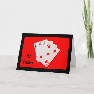 13 Ans, C'Est Une Grosse Affaire ! Carte Anniversa