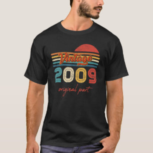 13 Birthday  Vintage 2009 Original Part 13 Year Ol T-Shirt