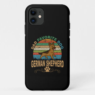 13 Dad Favourite Dog German Shepherd iPhone 11 Case