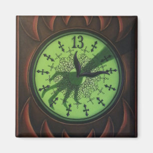 13 Hour Clock Magnet