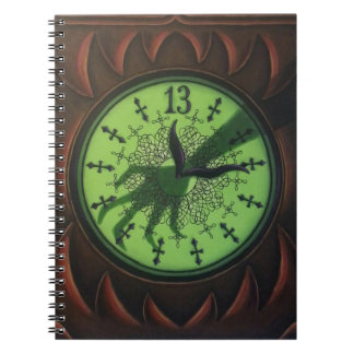 13 Hour Clock Notebook