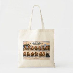 13 Icelandic Yule Lads Christmas in Iceland  Tote Bag