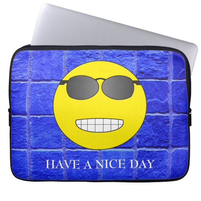 13" Laptoptasche Have a nice day Laptop Sleeve (Front)
